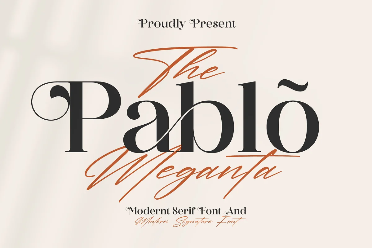 The Pablo Meganta Font