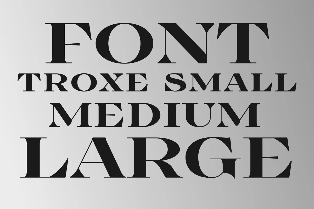 TroxeLMS Font