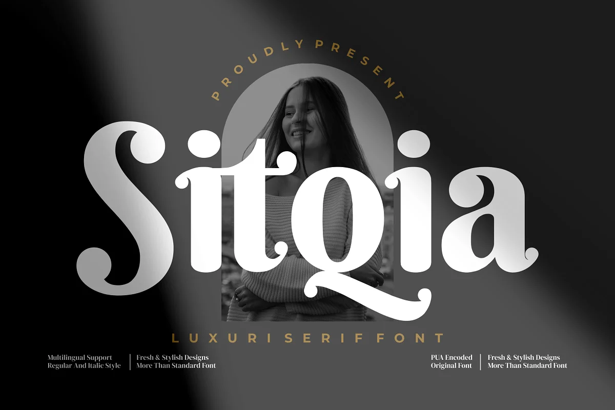 Sitqia Luxuries Serif Font