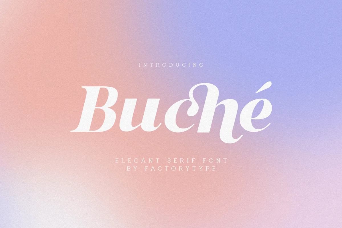 Buche Font