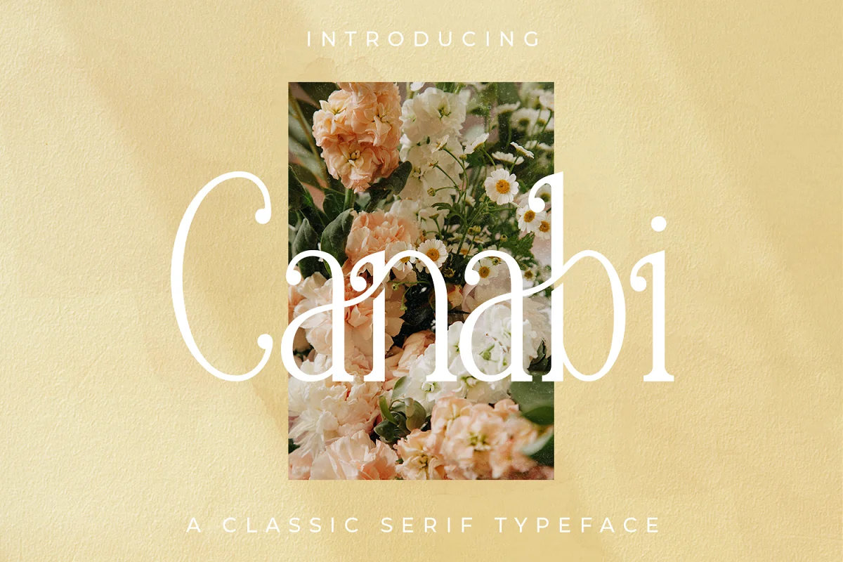 Canabi A Classic Serif Font