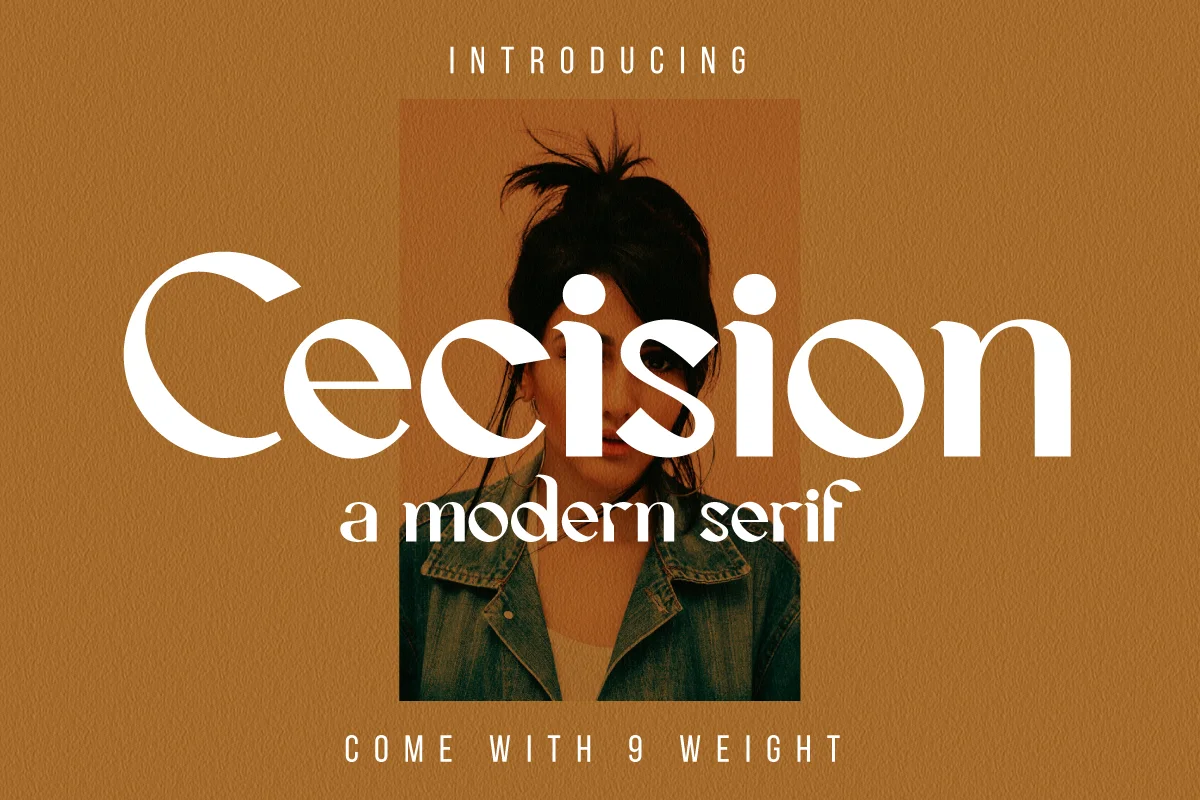 Cecision Font