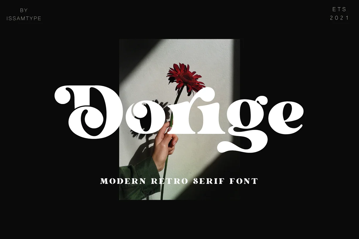 Dorige Modern Retro Serif Font