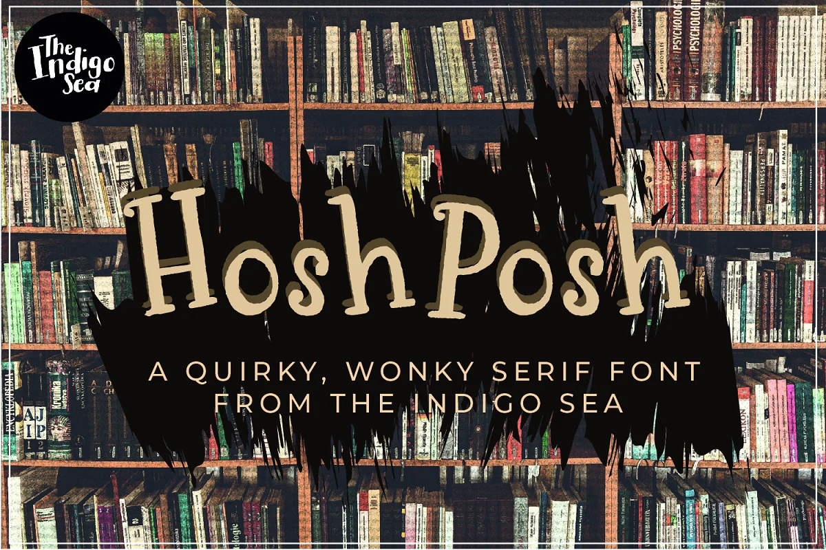 Hosh Posh Hand Drawn Font