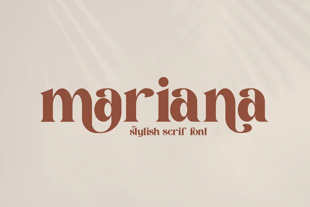 Mariana Modern and Stylish Serif Font