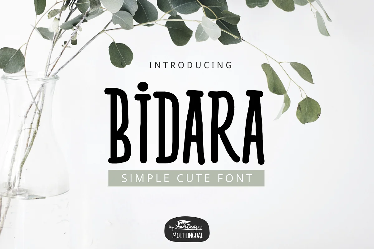 Bidara Font