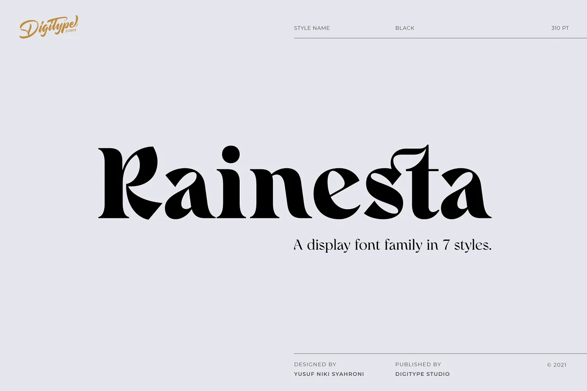 Rainesta Font