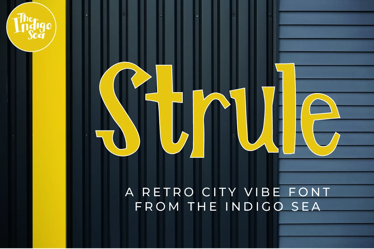 Strule Hand Drawn Font