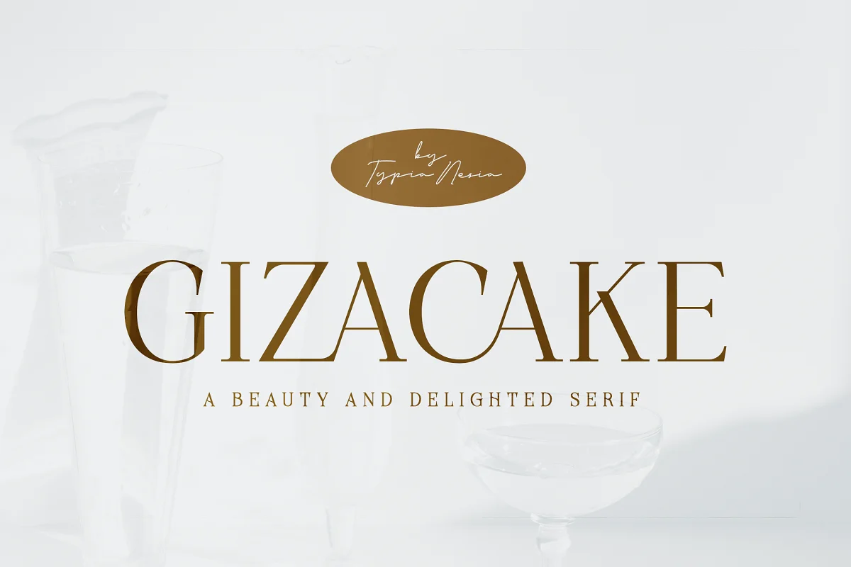 Gizacake Serif Font