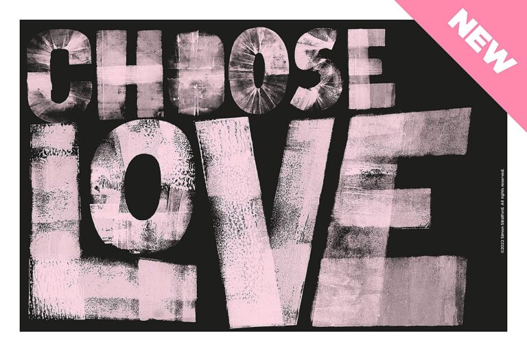 Display Choose Love sans serif Font Family Free Download