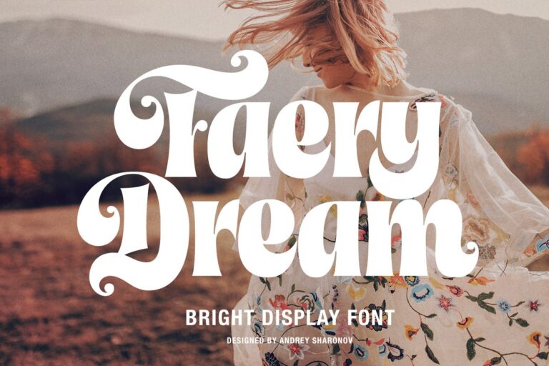 Faery Dream Display Font Family Free Download