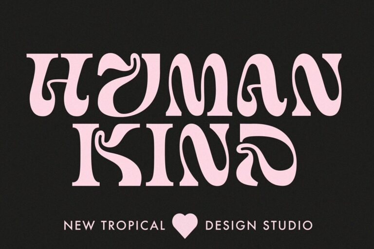 Humankind Experimental Font Family Free Download