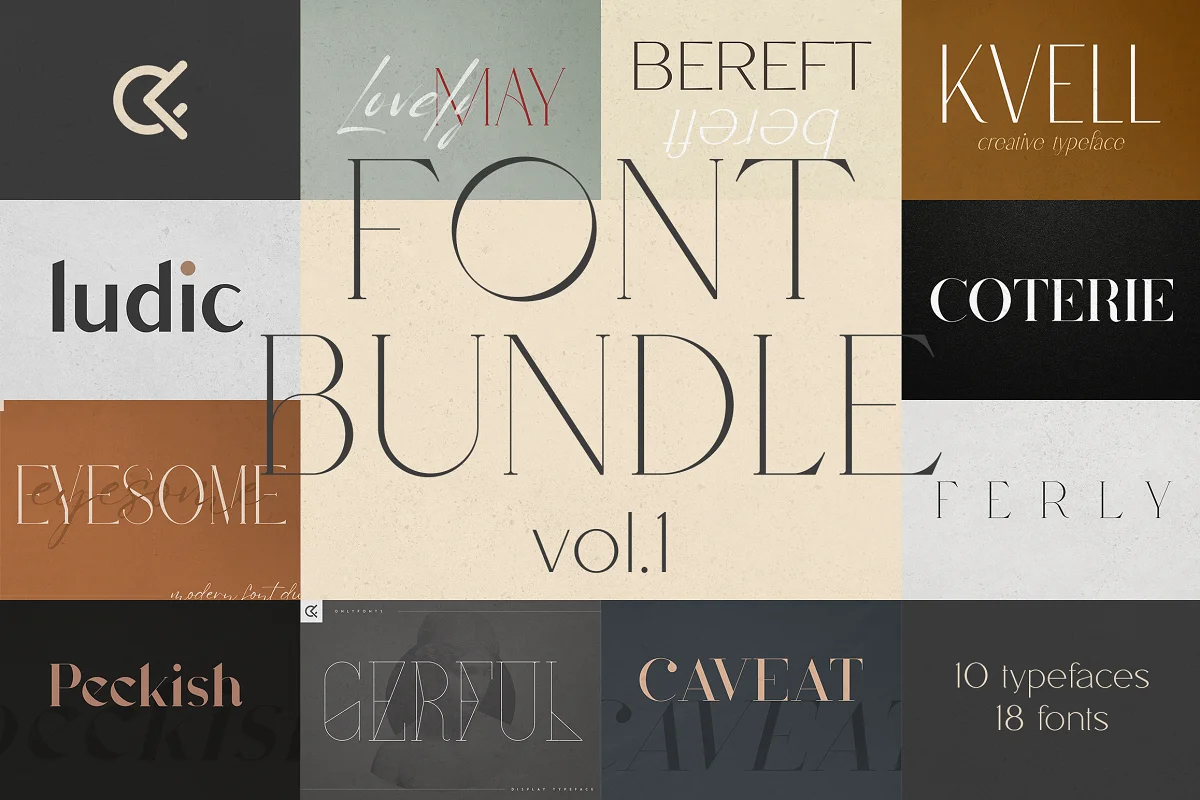 font bundle - Post