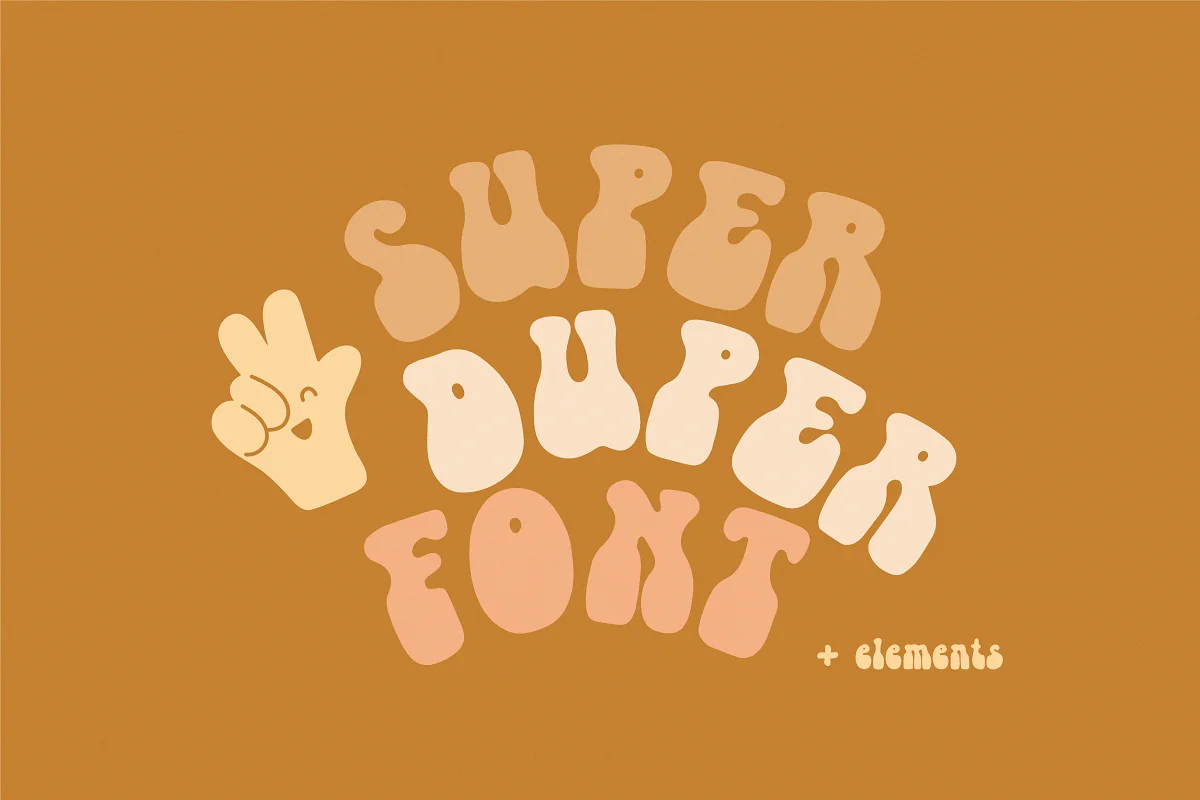Super Duper Handwritten Font Family Free Download