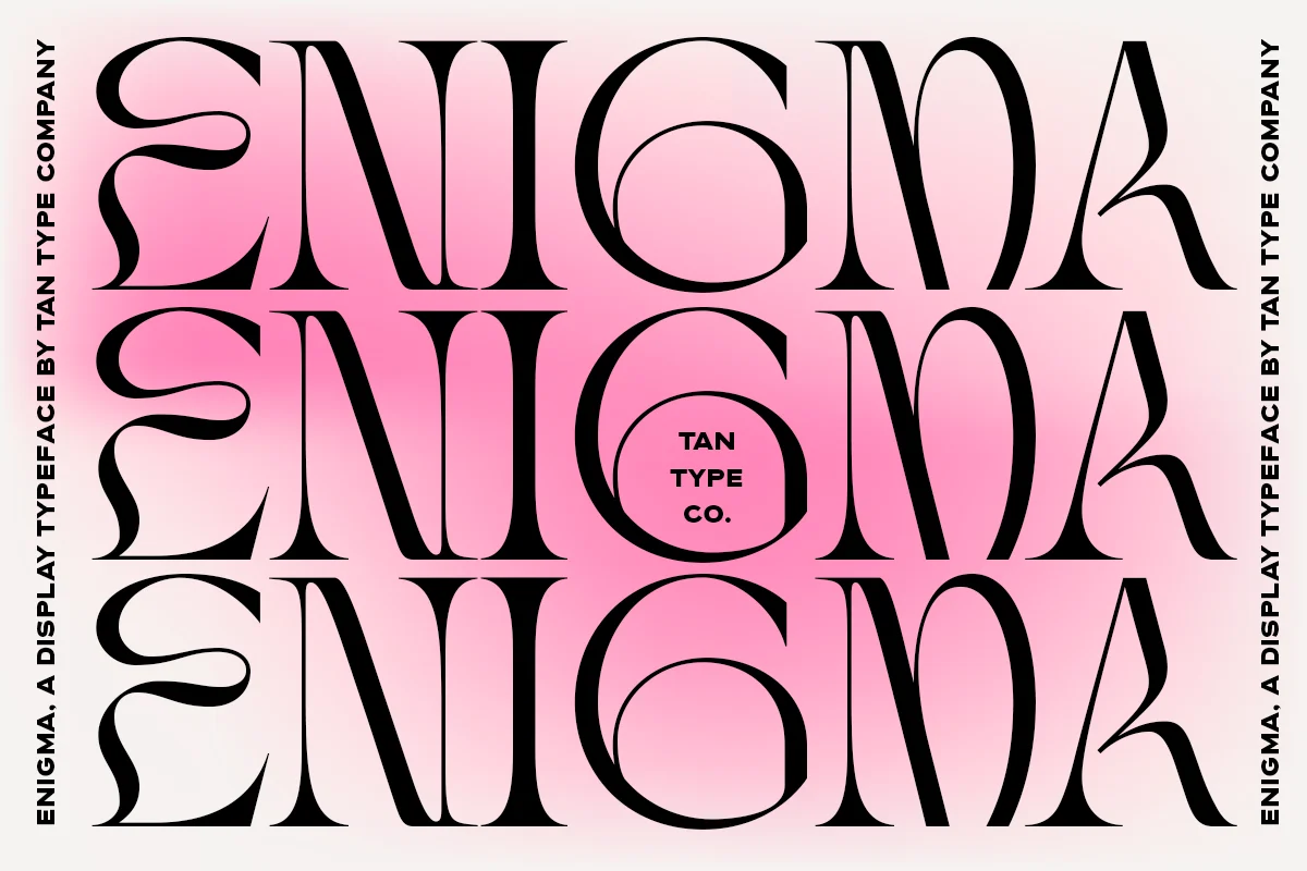 TAN ENIGMA Font Family Free Download