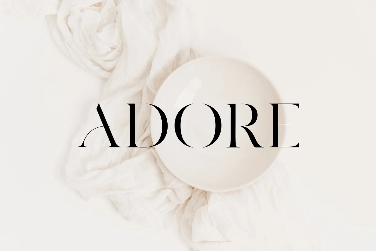Adore Modern Serif Font Family Free Download