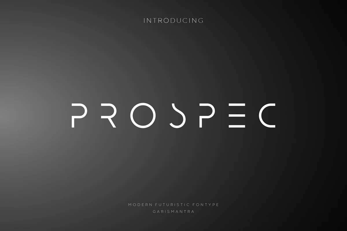 Prospec Extra Light Font Family Free Download