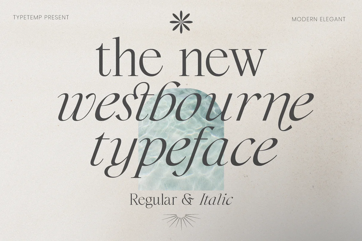 Westbourne Modern Serif Typeface Font Family Free Download