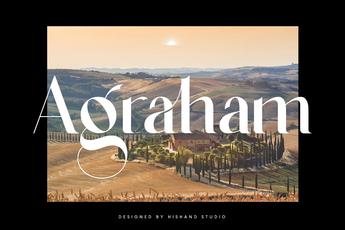 Agraham Serif Font Family Free Download