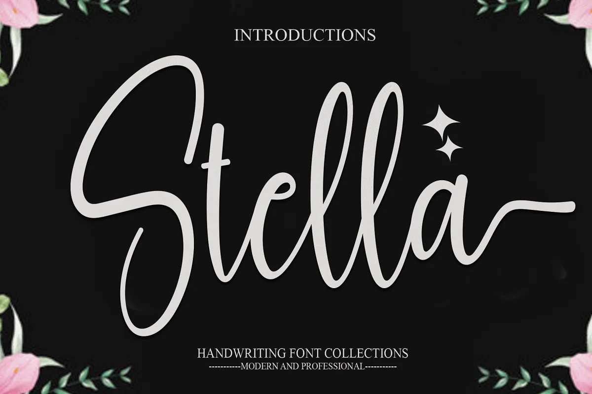 Stella Script Font Family Free Download