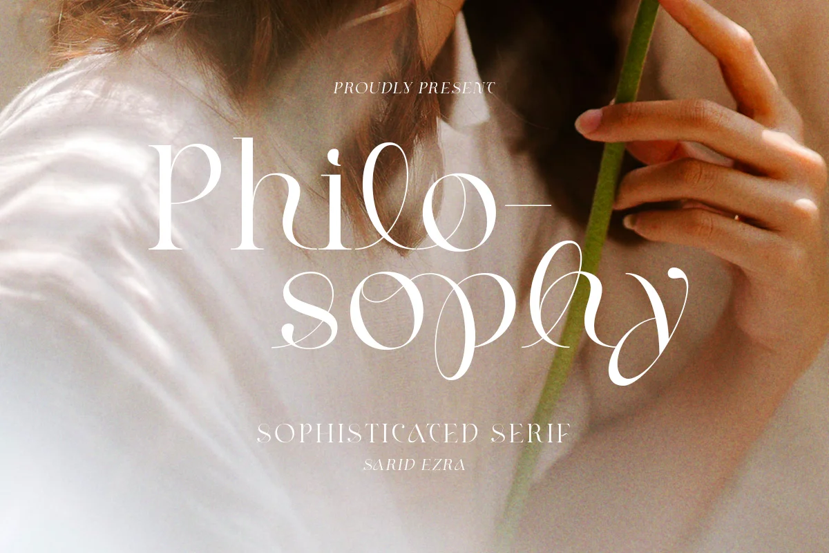 Philosophy Sophisticated Serif Font Family Free Download