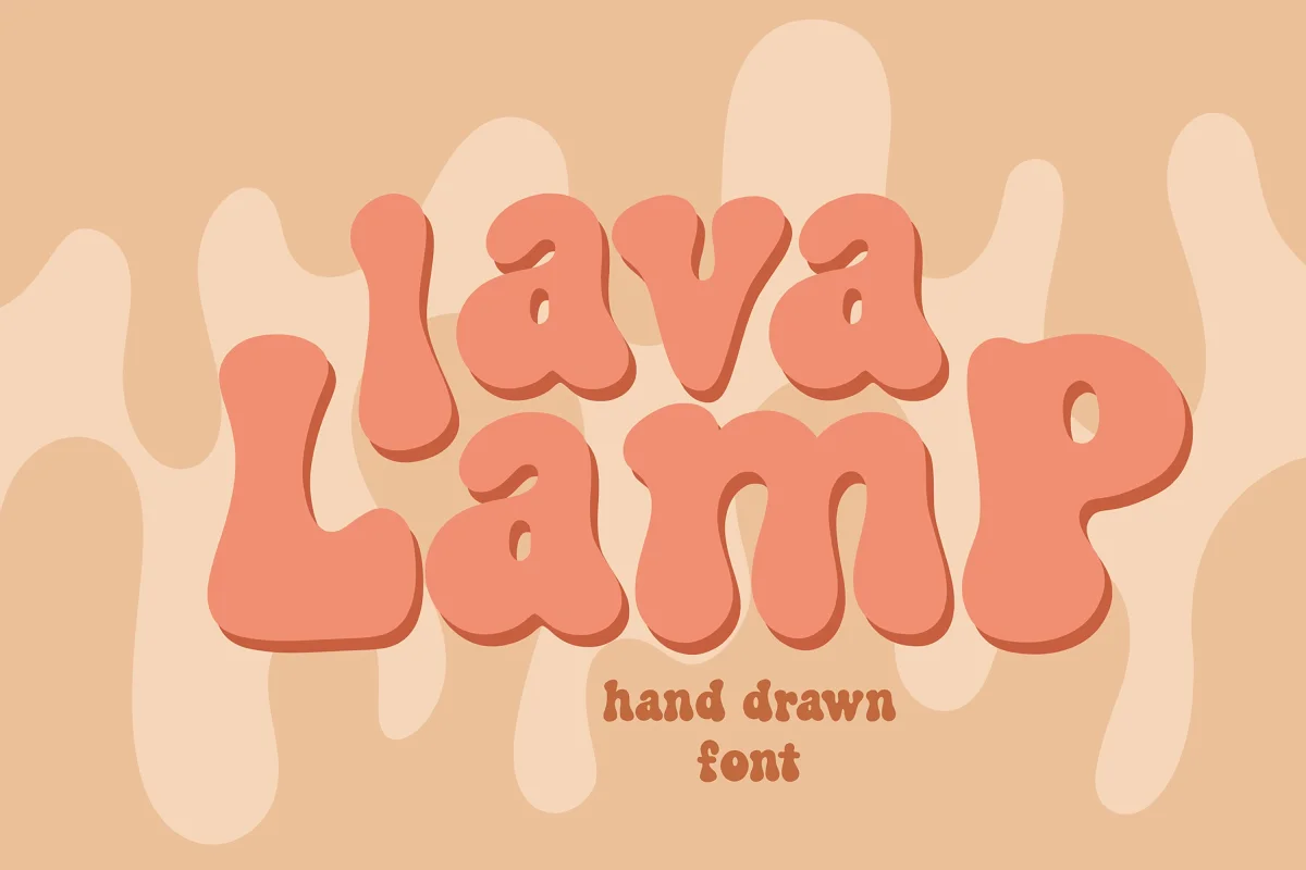 Lava Lamp Font Family Free Download