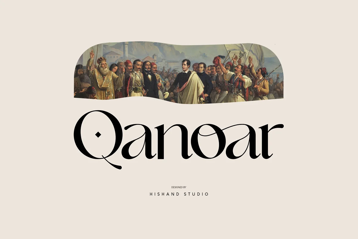 Qanoar Classy Font Family Free Download