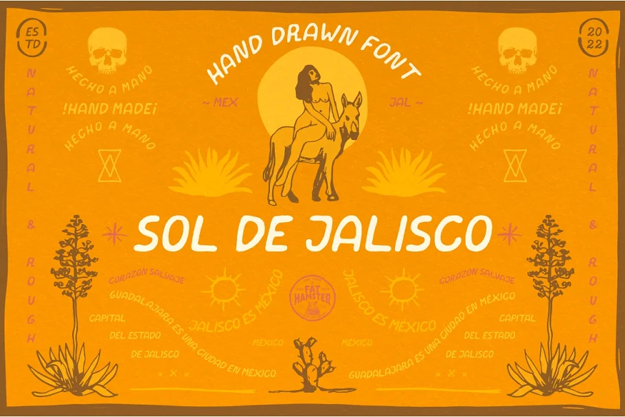 Sol de Jalisco mexican style Font Family Free Download