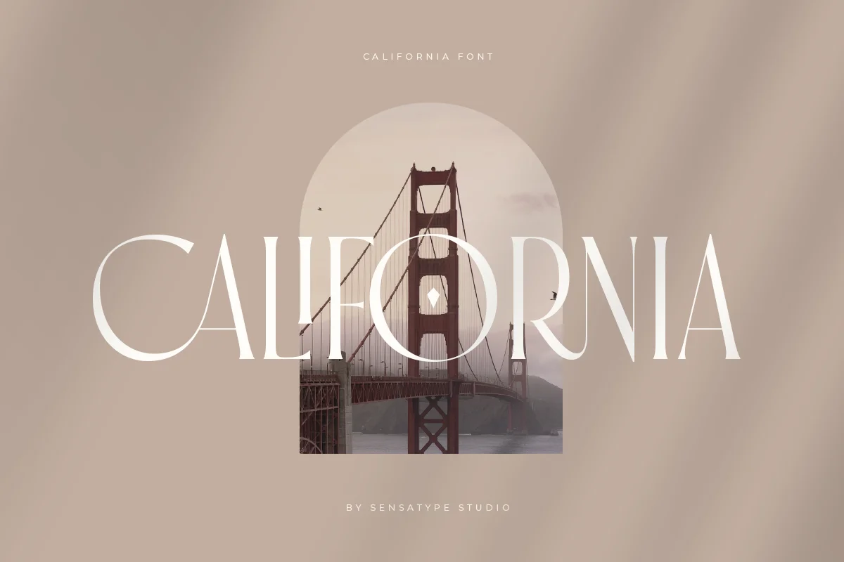 California Stylish Fashion Font Family Free Download