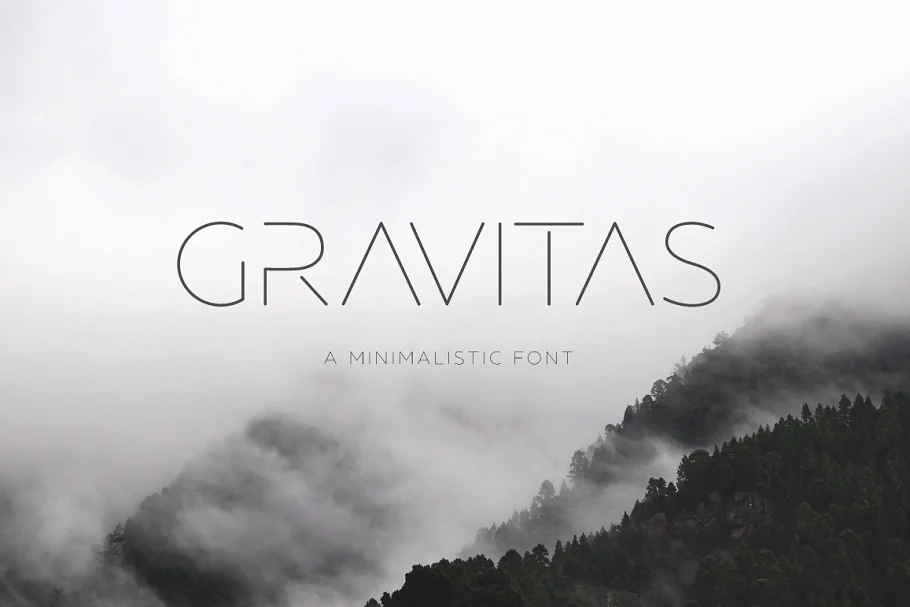 GRAVITAS Modern Font Family Free Download