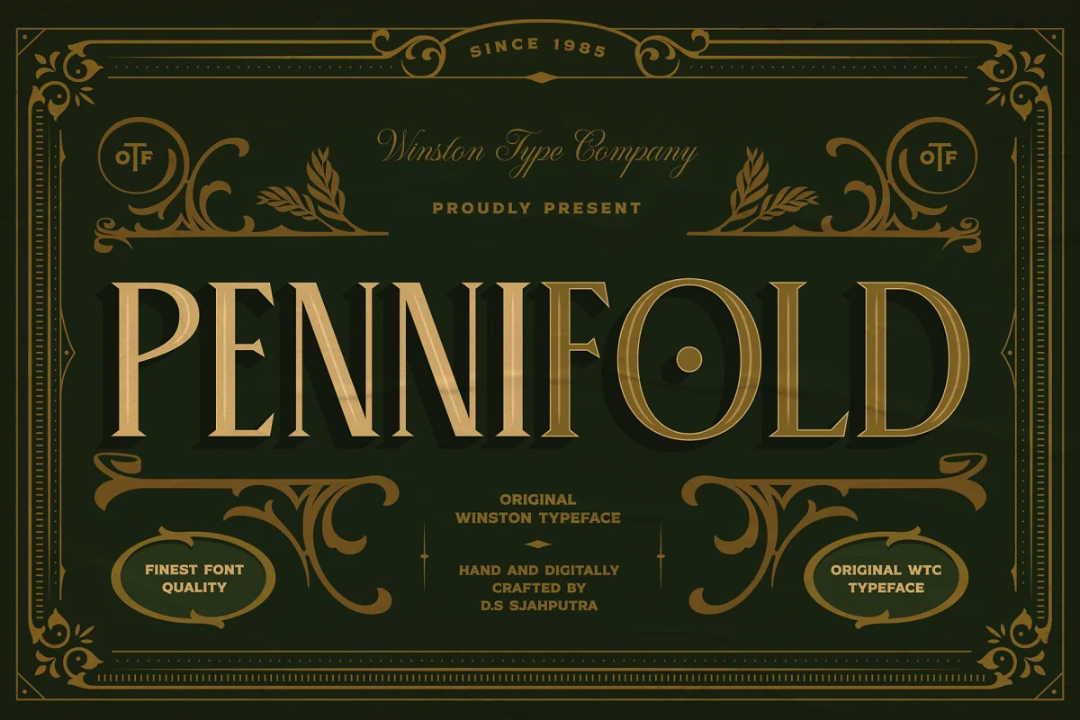 WT Pennifold Font Family Free Download