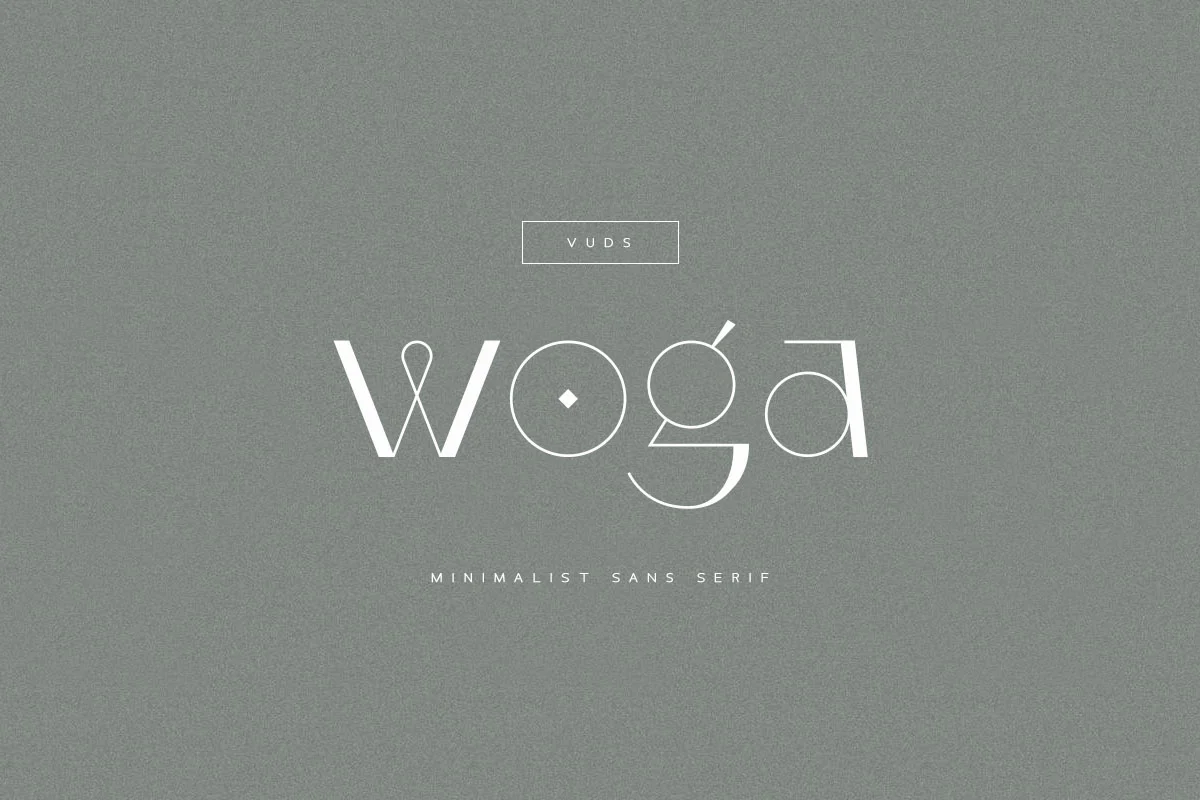 Woga Font Family Free Download