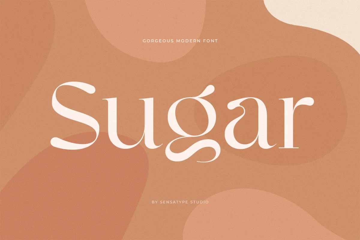 Sugar Gorgeous Modern Font Family Free Download