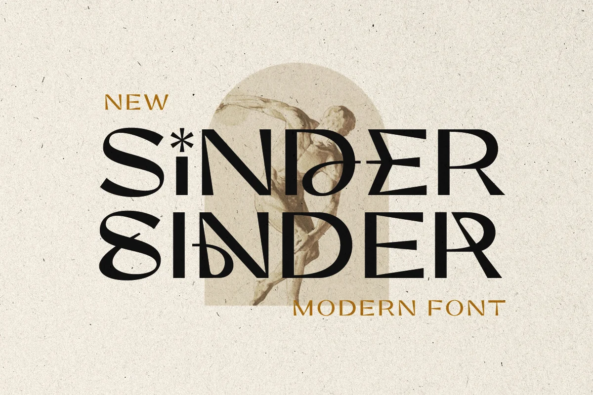 Sinder Modern Font Family Free Download