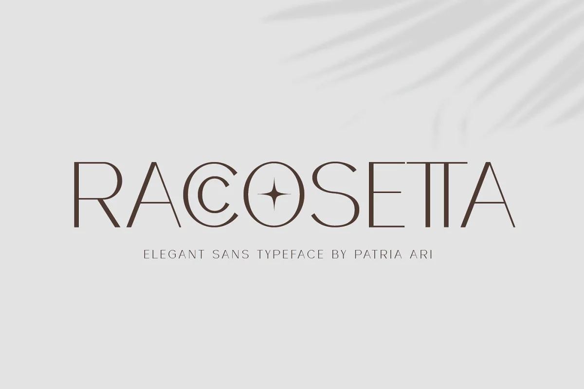 Raccosetta Elegant Serif Typeface Font Family Free Download