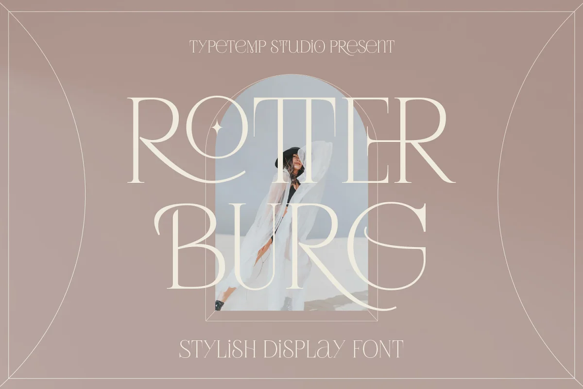 Rotterburg Stylish Display Font Family Free Download