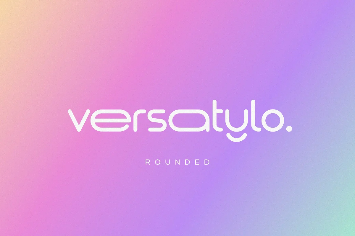 Versatylo Rounded Logo Font Family Free Download