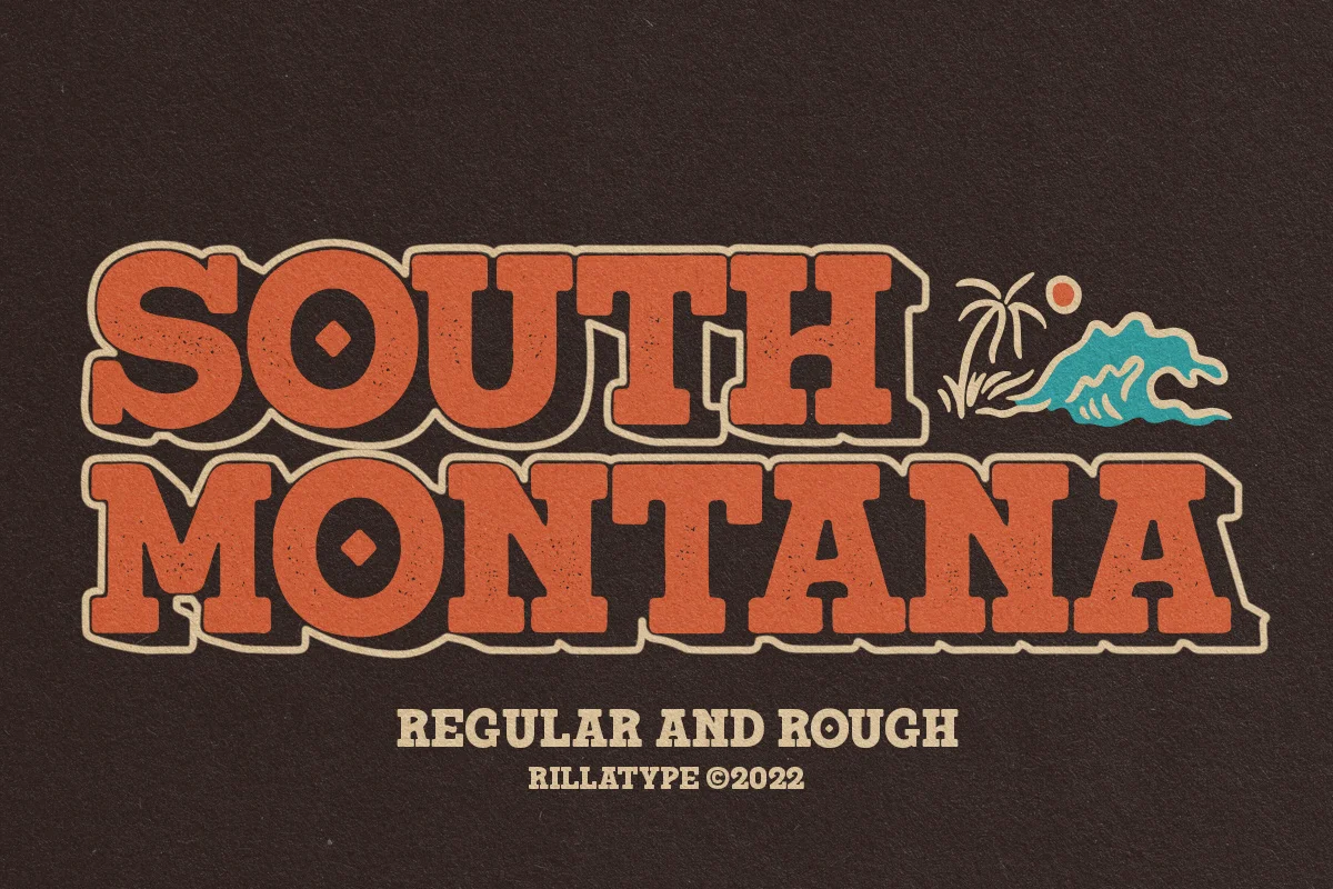South Montana Slab Serif Font Family Free Download