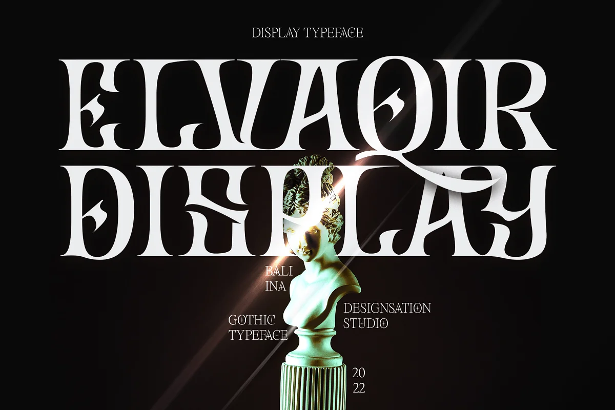 Elvaqir Rock and Roll Typeface Font Family Free Download