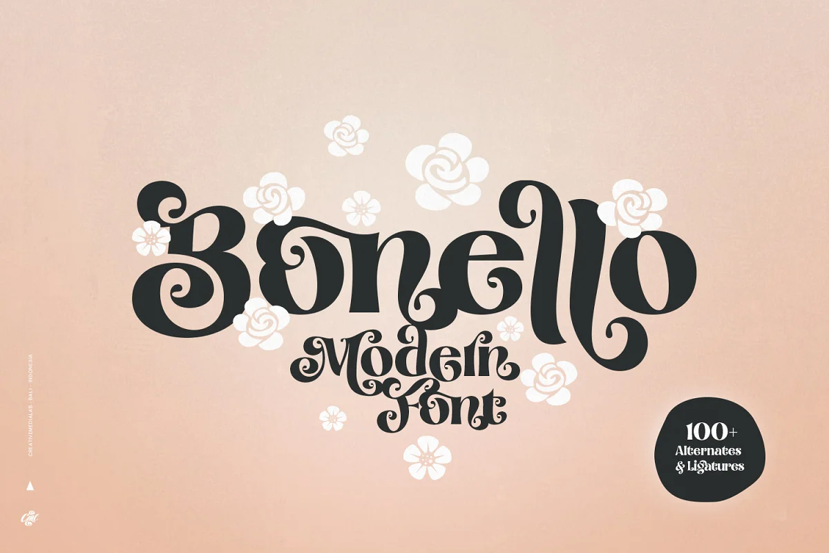Bonello Modern Display Font Family Free Download
