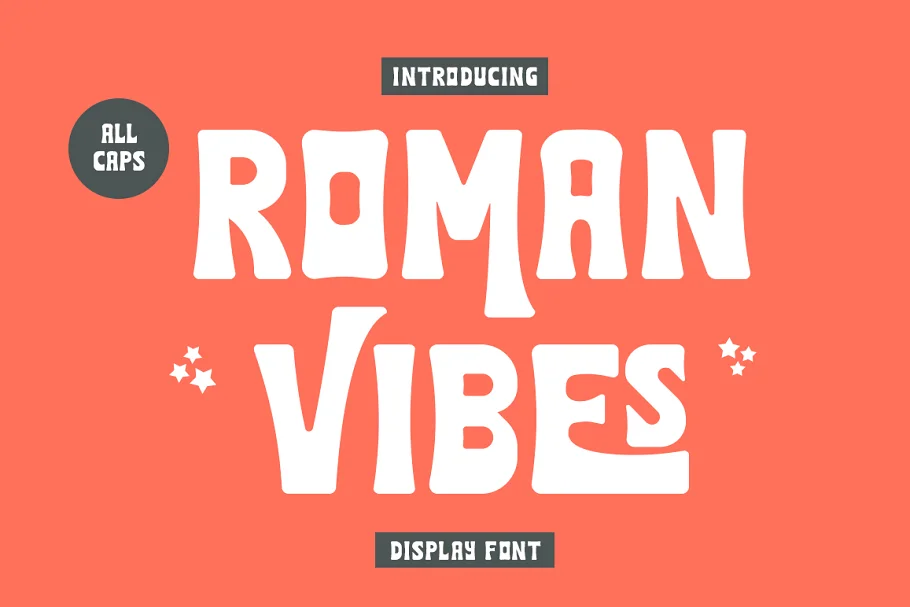ROMAN VIBES RETRO DISPLAY Font Family Free Download