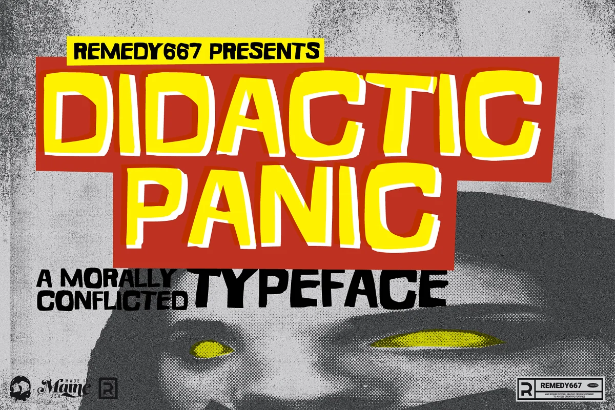 Didactic Panic Font Family Free Download