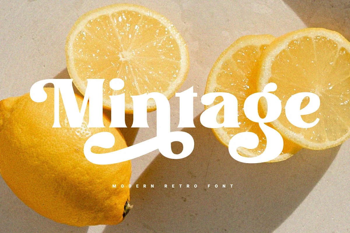 Mintage Modern Retro Font Family Free Download