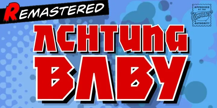 Achtung Baby Font Family Free Download