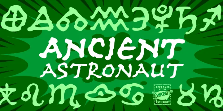 Ancient Astronaut Font Family Free Download