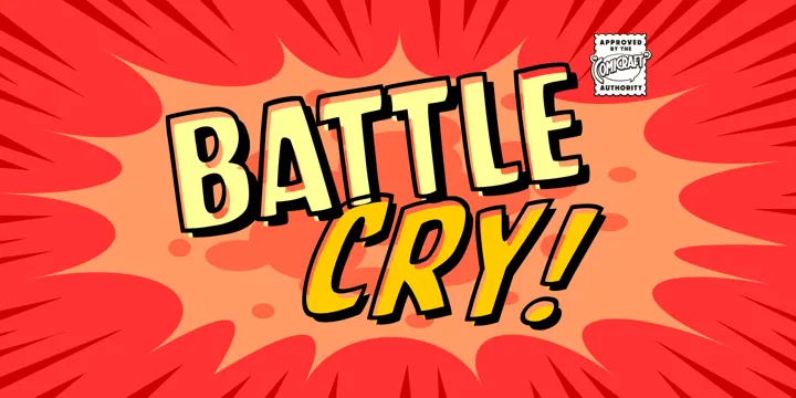 Battle Cry Font Family Free Download