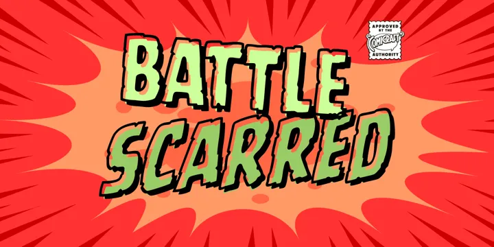Battle Scarred Font Family Free Download