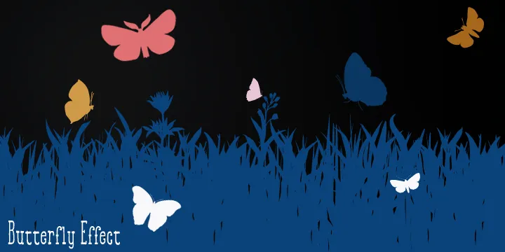 Butterfly Effect Font Family Free Download