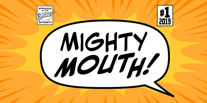 CCMighty Mouth Font Family Free Download