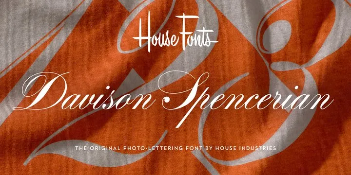 Davison Spencerian Font Family Free Download